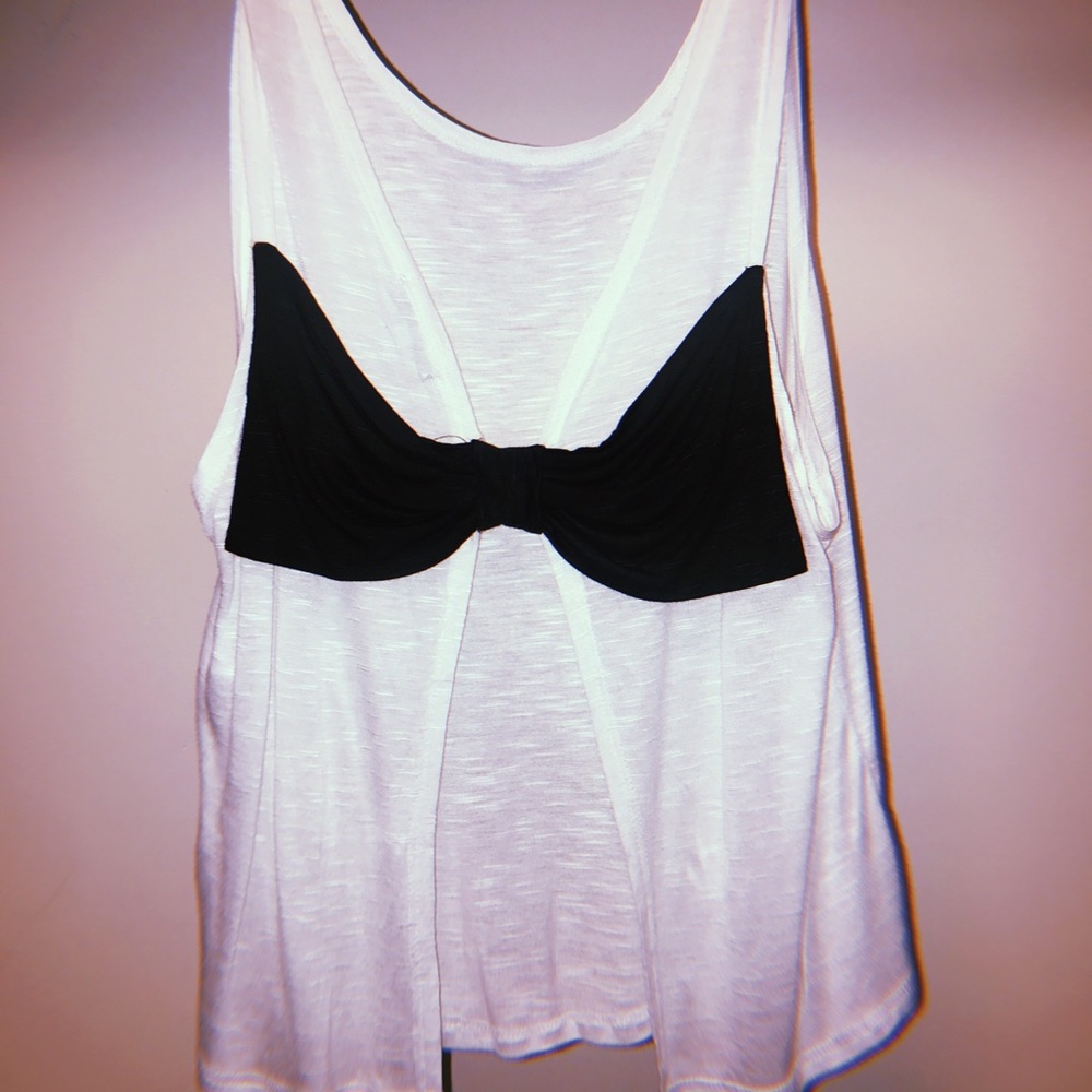 like new charlotte russe open back top
